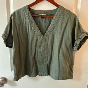 Universal Thread | Cuffed Sleeve Boxy Top